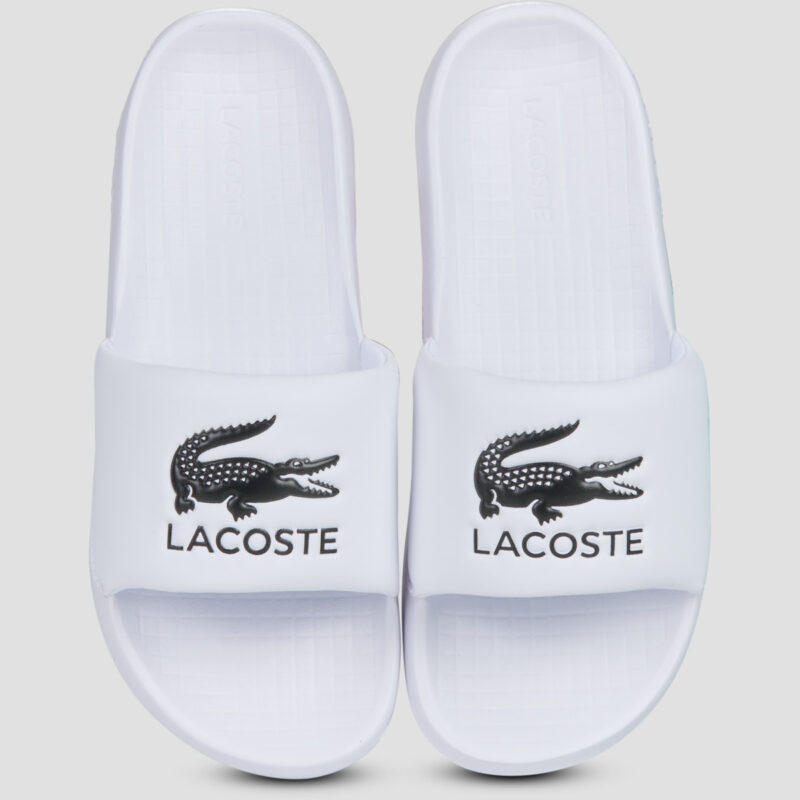 Lacoste SERVE SLIDES 1.0 Bianco Sneakers Uomo - 5