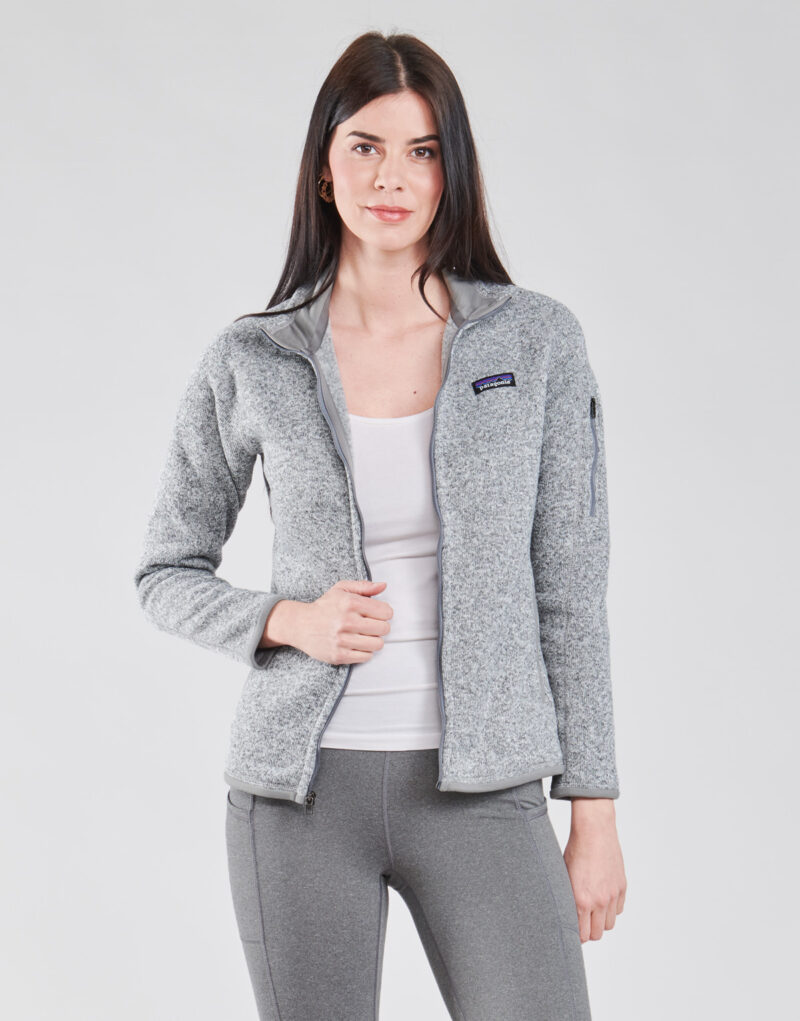Felpa Patagonia W's LW Better Sweater Jkt Grigio Felpe Donna - 2