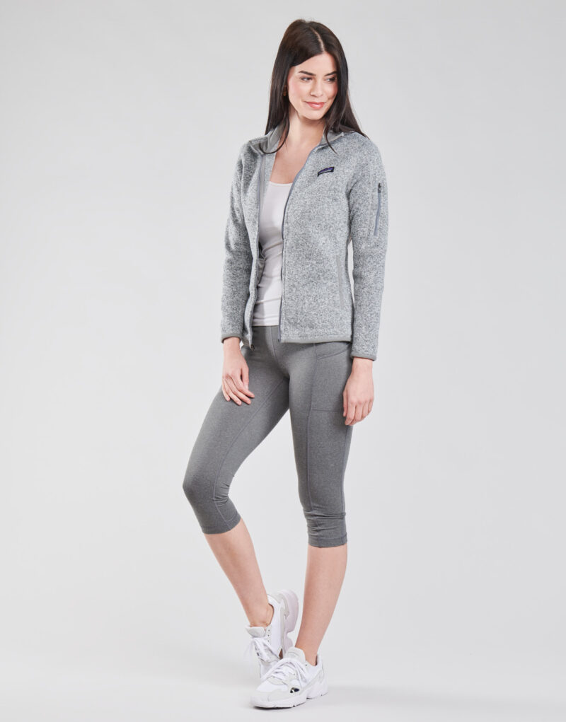 Felpa Patagonia W's LW Better Sweater Jkt Grigio Felpe Donna - 3