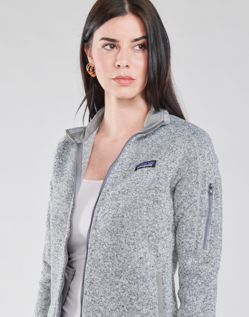 Felpa Patagonia W's LW Better Sweater Jkt Grigio Felpe Donna - 5
