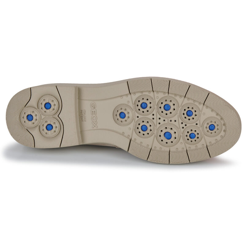 Geox D SPHERICA EC1 Beige Damen-Mokassins - Gr&ouml;&szlig;e 7