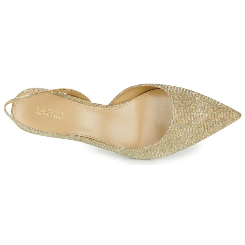 MICHAEL Michael Kors  ALINA FLEX SLING PUMP  Oro -  Décolleté Donna - 6