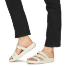 Crocs Getaway Strappy Beige Ciabatta Donna - 8