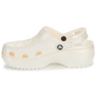 Zuecos Crocs Classic Platform Glitter para mujer, color blanco - 4