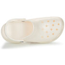Zuecos Crocs Classic Platform Glitter para mujer, color blanco - 6