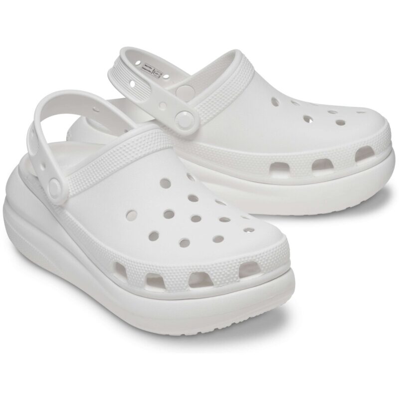 Crocs Crush Clog Bianco Zoccoli Donna - 5