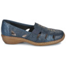 Rieker  41385-15  Blu -  Ballerine Donna - 2