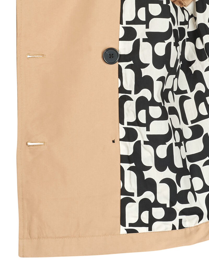 capa Le Temps des Cerises Manto beige LLUVIAelle Mujer - 6