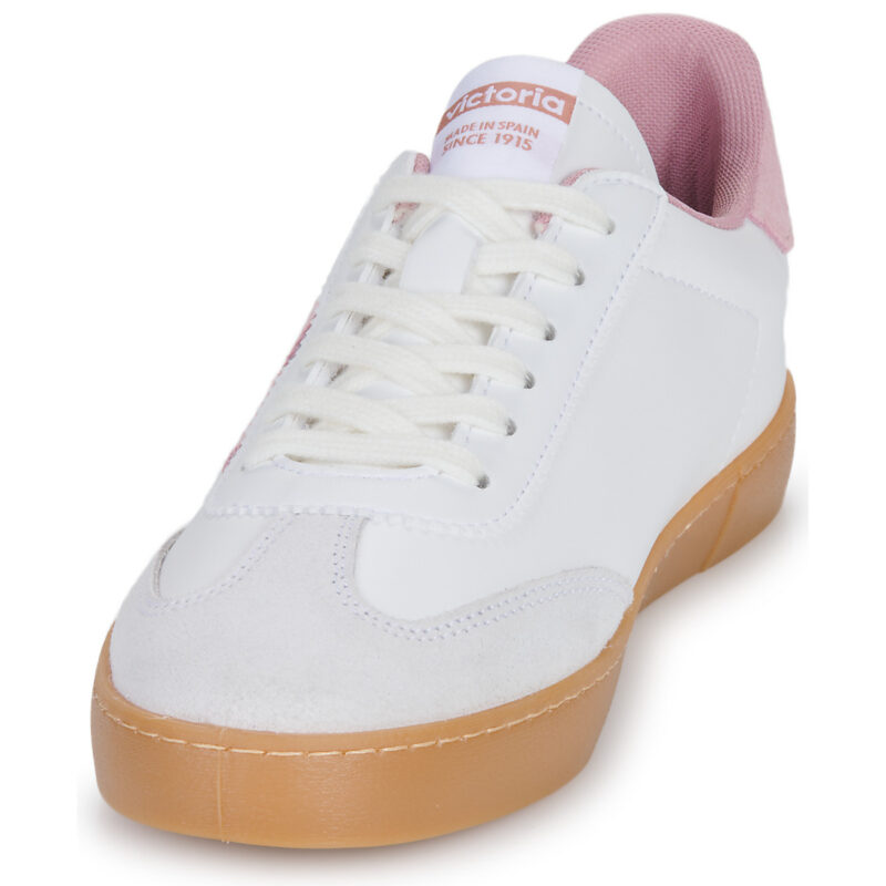 Victoria BERLIN CICLISTA EFECTO PIEL SERRAJE Bianco Sneakers basse Donna - 3
