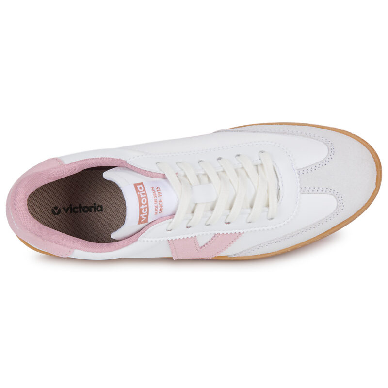 Victoria BERLIN CICLISTA EFECTO PIEL SERRAJE Bianco Sneakers basse Donna - 6