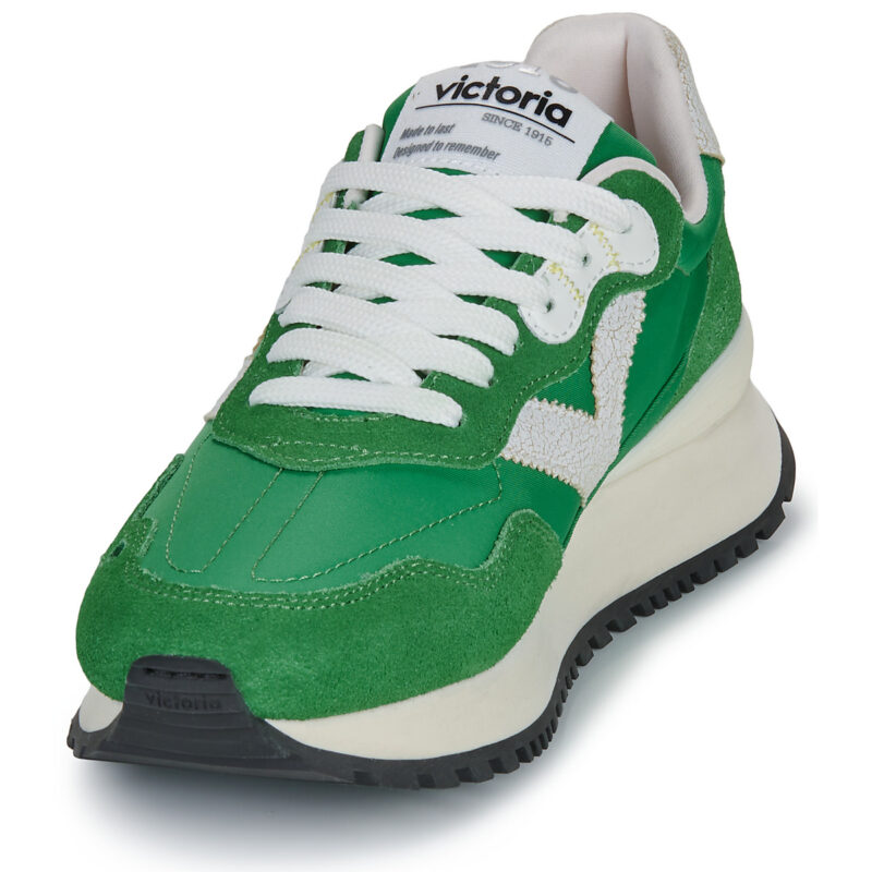 Victoria  VIENTO NYLON   SERRAJE  Verde -  Sneakers basse Donna - 3