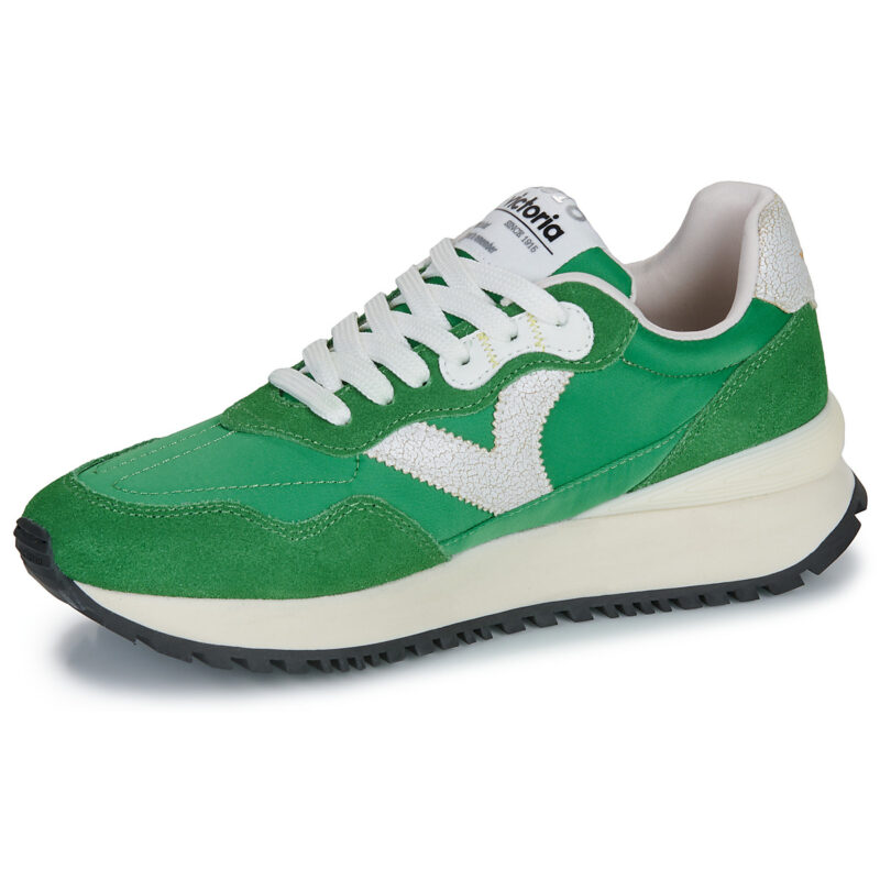 Victoria  VIENTO NYLON   SERRAJE  Verde -  Sneakers basse Donna - 4