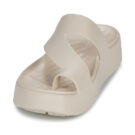 Crocs Getaway Platform Toe Loop Beige Infradito Donna - 3