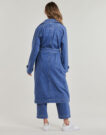 Trench Only ONLMALOU Blue Trench Coat Women - 4