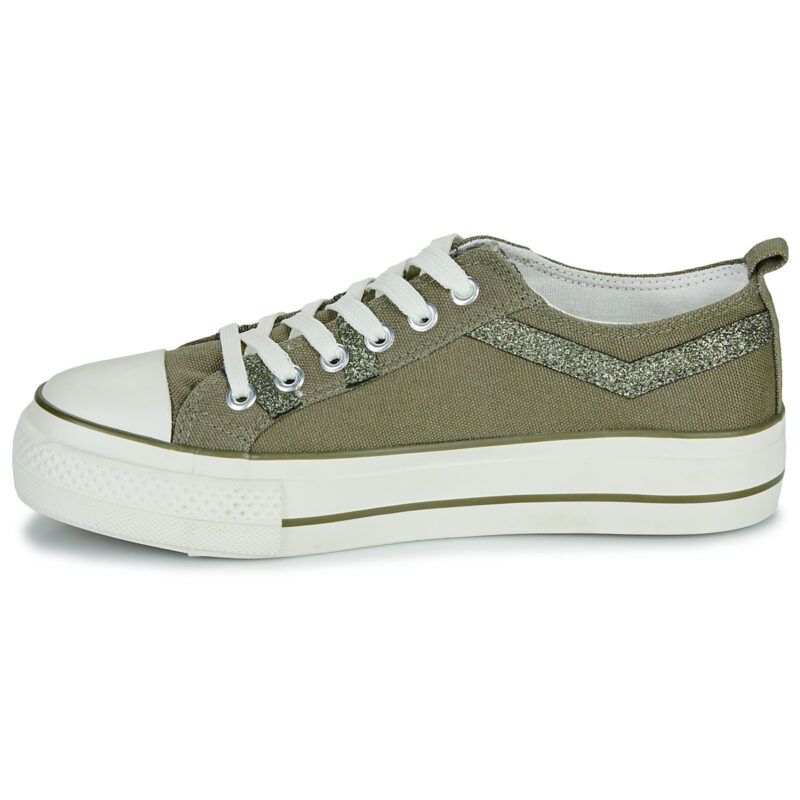 Les Petites Bombes INDIRA Kaki Sneakers basse Donna - 4