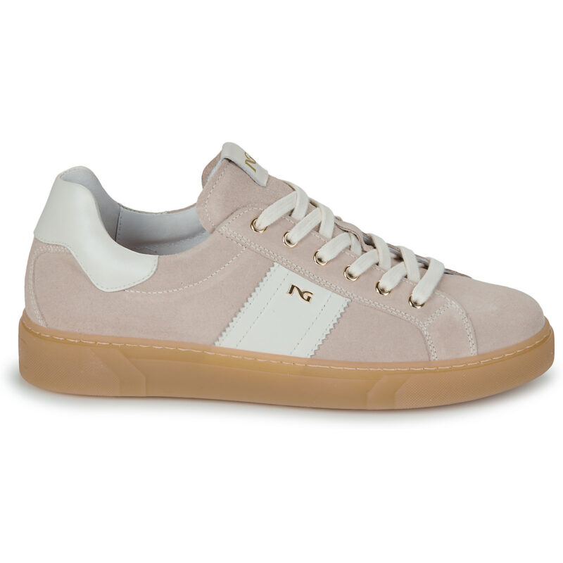 NeroGiardini E513005D Beige Damen-Sneaker, niedrig geschnitten - Gr&ouml;&szlig;e 2