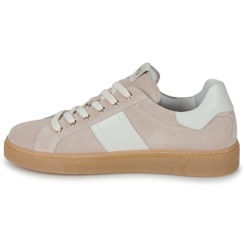 NeroGiardini E513005D Beige Damen-Sneaker, niedrig geschnitten - Gr&ouml;&szlig;e 4