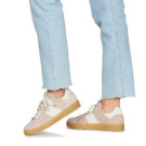 NeroGiardini E513005D Beige Damen-Sneaker, niedrig geschnitten - Gr&ouml;&szlig;e 8