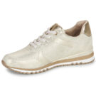 Marco Tozzi 2-23782-41-447 Goldene Damen-Sneaker, niedrig geschnitten - Gr&ouml;&szlig;e 4