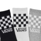Calzini alti Vans M CLASSIC CHECK CREW Bianco Calzini alti Donna - 2