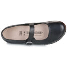 BIRKENSTOCK Santa Clarita Pelle / Black / Stretto Nero Ballerine Donna - 6