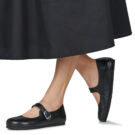 BIRKENSTOCK Santa Clarita Pelle / Black / Stretto Nero Ballerine Donna - 8