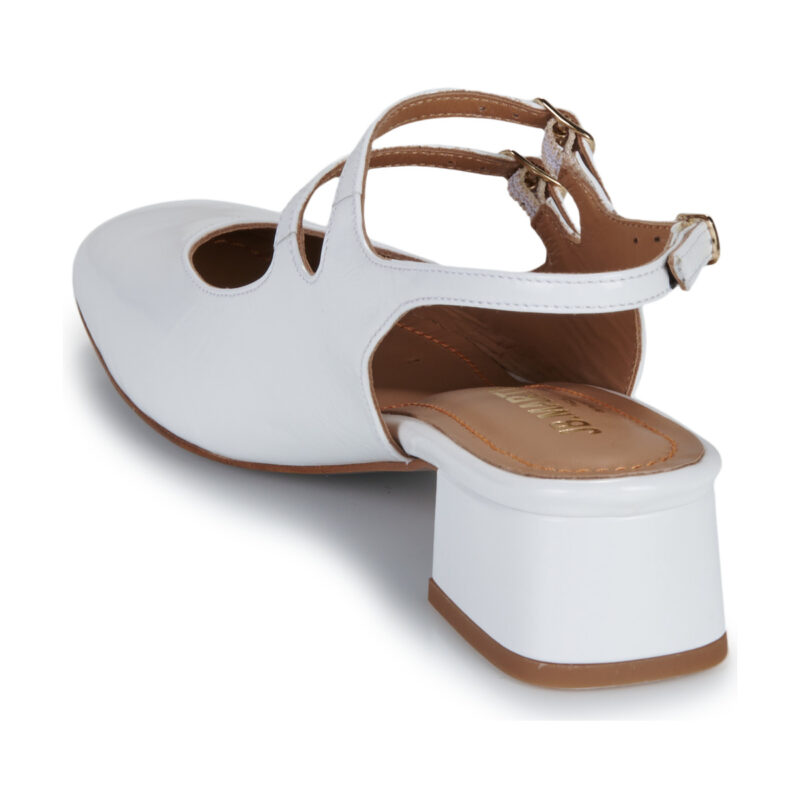 JB Martin  VIANNE  Bianco -  Ballerine Donna - 5