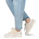 Calvin Klein Jeans LOW PROFILE RUN MG SUE DB LACES Beige Sneakers basse Donna - 8