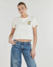 T-shirt The North Face FLORA EMBRO REGULAR SHORT SLEEVE TEE Bianco T-shirt maniche corte Donna - 2