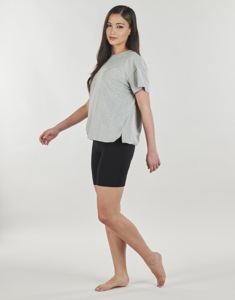 Camiseta Calvin Klein Jeans RELAXED TESE Gris Camiseta manga corta Mujer - 3