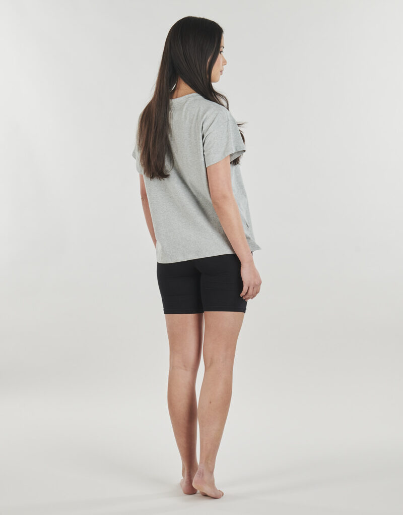 Camiseta Calvin Klein Jeans RELAXED TESE Gris Camiseta manga corta Mujer - 4