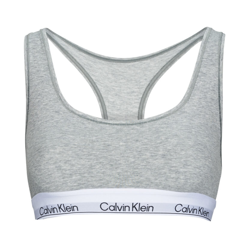 soutien-gorge Calvin Klein Jeans Soutien-gorge sans doublure gris pour femme - 1