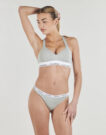 Perizoma Calvin Klein Jeans THONG X3 Nero Perizoma Donna - 2
