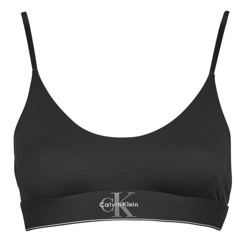 B&uuml;stenhalter Calvin Klein Jeans Ungef&uuml;tterter Bralette, schwarzer Damen-BH - 1