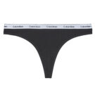 Perizoma Calvin Klein Jeans THONG X5 Nero Perizoma Donna - 1