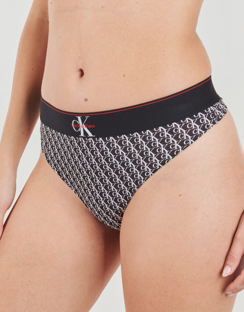 Perizoma Calvin Klein Jeans THONG Nero Perizoma Donna - 5
