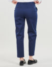 Pantalone Chino Tommy Hilfiger CO SLIM STRAIGHT CHINO Marine - Pantaloni Chino Donna - 4