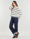 Maglione Tommy Hilfiger TH SCRIPT MDRN TERRY SWTSHRT Bianco Maglioni Donna - 3