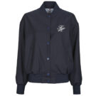 Giubbotto Tommy Hilfiger TIMELESS WOOL TAILORED BOMBER Marine - Giubbotti Donna - 1