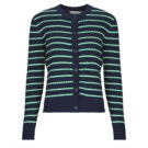 Gilet / Cardigan Tommy Hilfiger CO CABLE FINE GG C-NK LS CARDI Marine Gilet / Cardigan Donna - 1