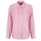 Camicia Tommy Hilfiger ESS LINEN RELAXED LS SHIRT Rosa Camicie Donna - 1