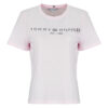 T-shirt Tommy Hilfiger REG CORP LOGO C-NK SS Rosa T-shirt maniche corte Donna