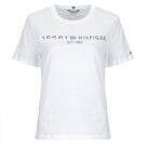 T-shirt Tommy Hilfiger REG CORP LOGO C-NK SS Bianco T-shirt maniche corte Donna - 1