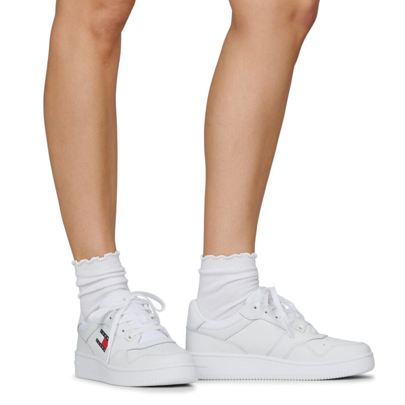 Tommy Jeans TJW RETRO BASKET Bianco Sneakers basse Donna - 8
