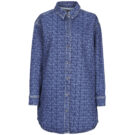 Abito corto Tommy Jeans RLX DNM SHIRT DRESS EI6137 EXT Blu Abiti corti Donna - 1