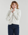 Tommy Jeans TJW REG SH S-FLAG TEDDY ZIP THRU White Sweatshirt Women's Sweatshirts - 2
