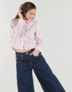 Chemise Tommy Jeans TJW CRP RLX SHIRT Rose Chemises Femme - 2