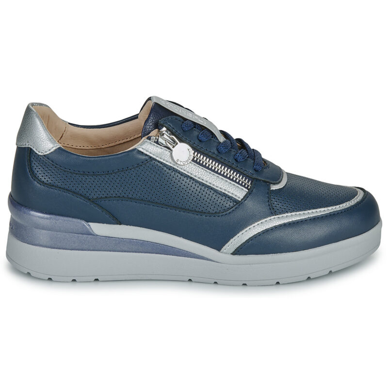 Stonefly CREAM 52 ZIP NAP LASER Blu Sneakers basse Donna - 2