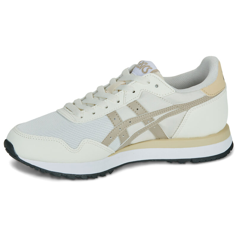 Asics TIGER RUNNER II Beige Damen-Sneaker (niedrige Gr&ouml;&szlig;e) - Gr&ouml;&szlig;e 4