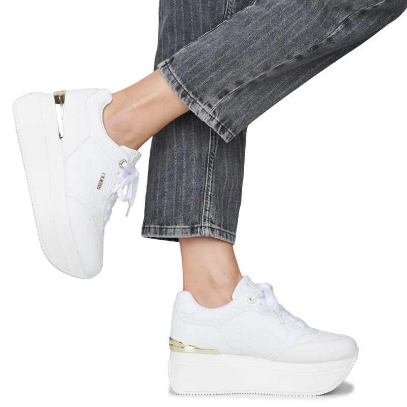 Guess CAMRIO Bianco Sneakers basse Donna - 8